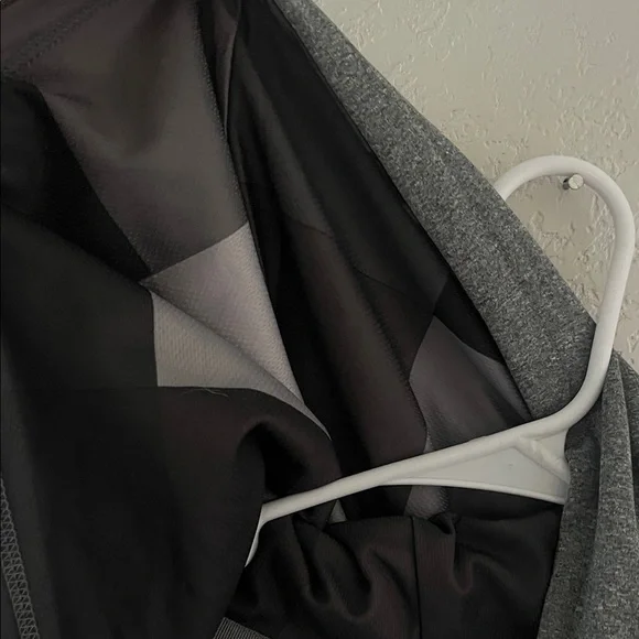 Hurley Men's Charcoal Zip-Up Sweater - Picture 6 of 6